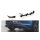 Diffuser Volkswagen Polo VI GTI Rear Valance + Flaps Black Racing Durability