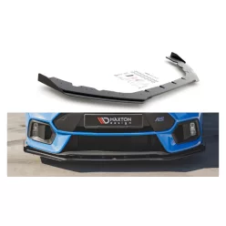   Splitter Ford Focus III RS Front Racing Durability + Flaps Black-Red