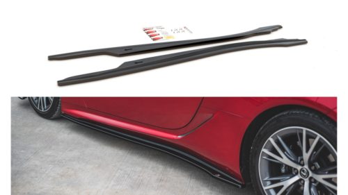 Diffuser Lexus LC 500 Side Skirts Gloss Black