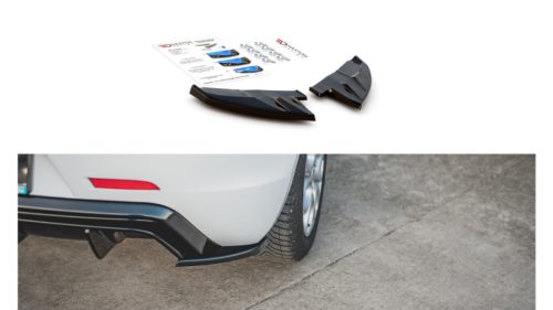 Splitter Alfa Romeo Giulietta Facelift Rear Side v.3 Gloss Black