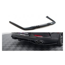  Splitter Mercedes-Benz 53 4 Door Rear Central with Diffuser Gloss Black