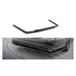   Splitter Mercedes-Benz E63 AMG W212 Facelift Rear Central with Diffuser Gloss Black