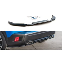   Splitter Peugeot 2008 II - Rear Central with Diffuser Gloss Black