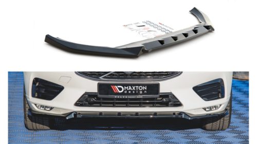 Splitter Volvo XC60 II R-Design Front v.2 Gloss Black