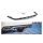 Splitter Volvo XC60 II R-Design Rear Central with Diffuser Gloss Black