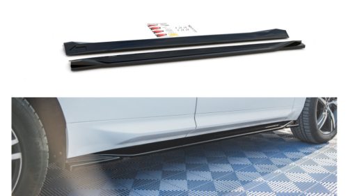 Diffuser Volvo XC60 II R-Design Side Skirts Gloss Black