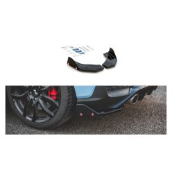 Splitter Hyundai I30 III N Rear Side v.7 + Flaps Gloss Black