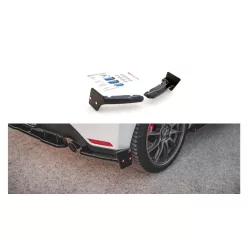   Splitter Toyota GR Yaris IV Rear Side v.2 + Flaps Gloss Black