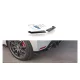 Splitter Toyota GR Yaris IV Rear Side Racing Durability Black
