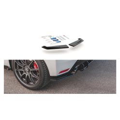   Splitter Toyota GR Yaris IV Rear Side Racing Durability Black-Red