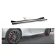 Diffuser Toyota GR Yaris IV Side Skirts Racing Black-Red + Gloss Flaps