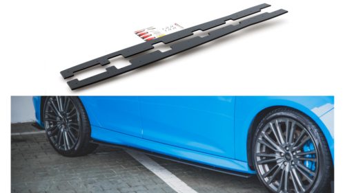 Diffuser Ford Focus III RS Side Skirts Racing Black-Red