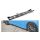 Diffuser Ford Focus III RS Side Skirts Racing Black + Gloss Flaps