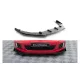Splitter Volkswagen Golf VI GTI Front Racing Durability v.3 + flaps Black-Red