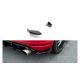 Splitter Volkswagen Golf VI GTI Rear Side Racing Durability Black + Gloss Flaps