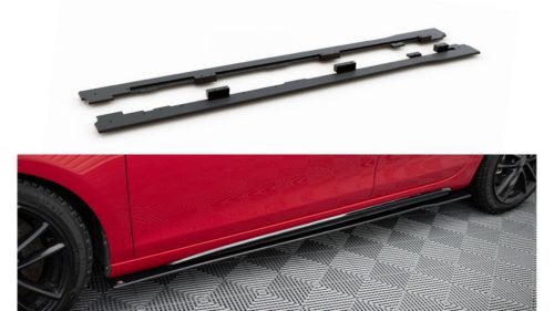 Diffuser Volkswagen Golf VI GTI Side Skirts Racing Black