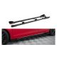 Diffuser Volkswagen Golf VI GTI Side Skirts Racing Black + Gloss Flaps