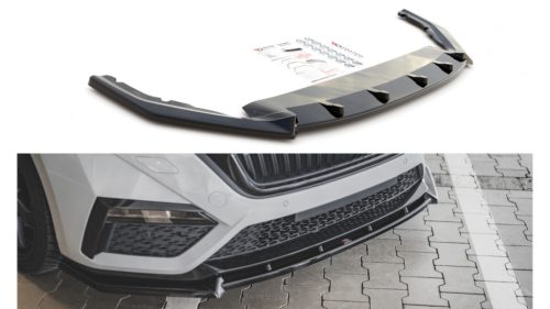 Splitter Skoda Octavia IV RS Front v.1 Gloss Black