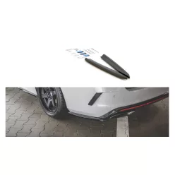 Splitter Skoda Octavia IV RS Rear Side v.1 Gloss Black