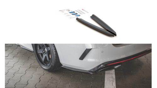 Splitter Skoda Octavia IV RS Rear Side v.1 Gloss Black
