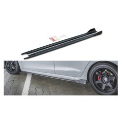   Diffuser Skoda Octavia IV RS Side Skirts v.2 Gloss Black + Flaps