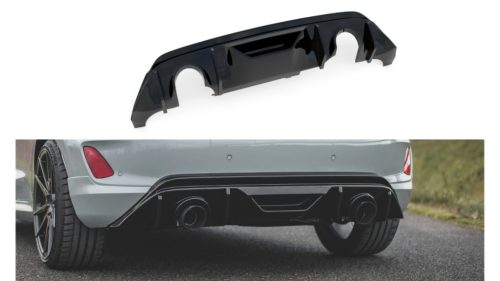 Diffuser Ford Fiesta VIII Rear Valance + Exhaust Miltek Sport