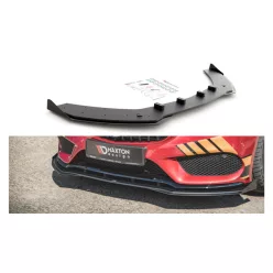   Splitter Mercedes-Benz - AMG C C205 C43 Front Racing Durability + Flaps Black-Red