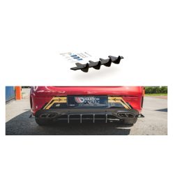   Diffuser Mercedes-Benz C C205 C43 Rear Racing Durability Black