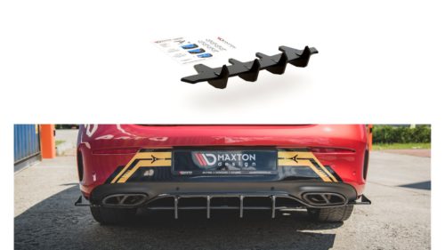 Diffuser Mercedes-Benz C C205 C43 Rear Racing Durability Black