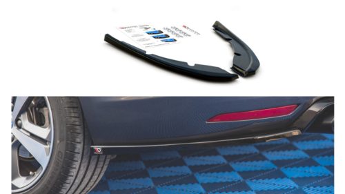 Splitter Peugeot 308 SW II Facelift Rear Side v.2 Gloss Black