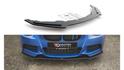 Splitter BMW 1 F20 M-Pack Front Racing Durability Black-Red