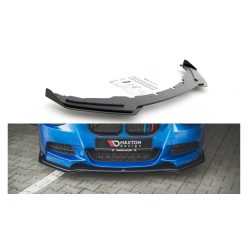   Splitter BMW 1 F20 M-Pack Front Racing Durability + Flaps Black
