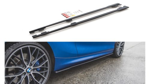 Diffuser BMW 1 F21 M-Pack Side Skirts Racing Black