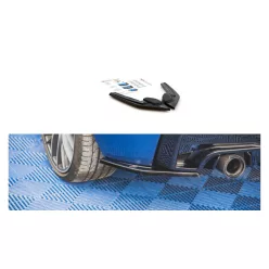 Splitter BMW 1 F20 M-Pack Rear Side v.2 Gloss Black