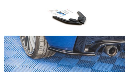 Splitter BMW 1 F20 M-Pack Rear Side v.2 Gloss Black