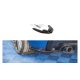 Splitter BMW 1 F20 M-Pack Rear Side v.2 Gloss Black