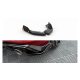 Splitter Volkswagen Golf 8 GTI GTE Rear Side v.2 + Flaps Gloss Black