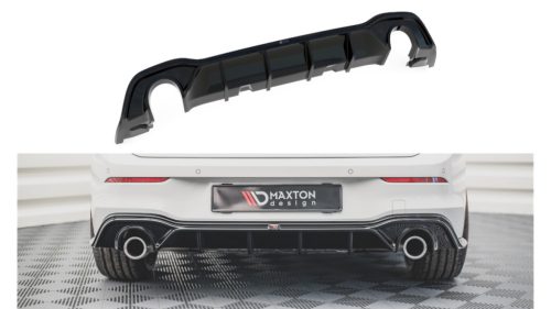 Diffuser Volkswagen Golf 8 GTI Rear Valance v.2 Gloss Black