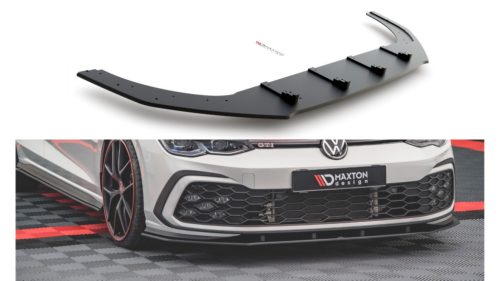 Splitter Volkswagen Golf 8 GTI GTE R-Line Front Racing Durability Black