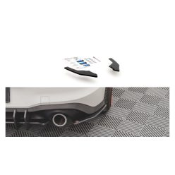   Splitter Volkswagen Golf 8 GTI GTE Rear Side Racing Durability Black