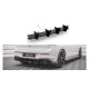 Diffuser Volkswagen Golf 8 GTI Rear Racing Durability v.1 Red