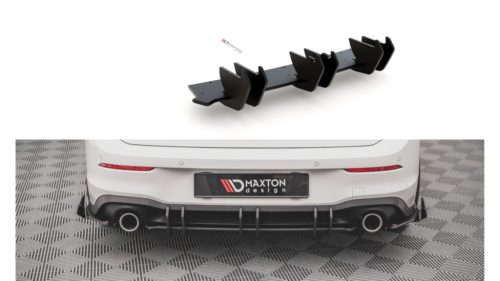Diffuser Volkswagen Golf 8 GTI Rear Racing Durability v.2 Red