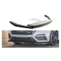 Splitter Skoda Octavia IV RS Front v.4 Gloss Black