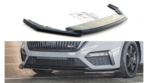 Splitter Skoda Octavia IV RS Front v.4 Gloss Black
