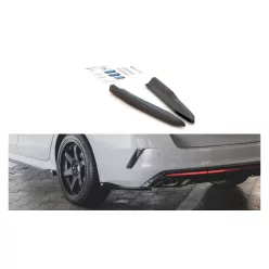 Splitter Skoda Octavia IV RS Rear Side v.2 Gloss Black