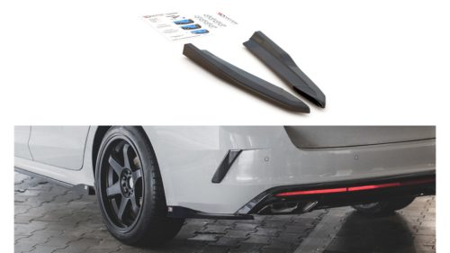 Splitter Skoda Octavia IV RS Rear Side v.2 Gloss Black