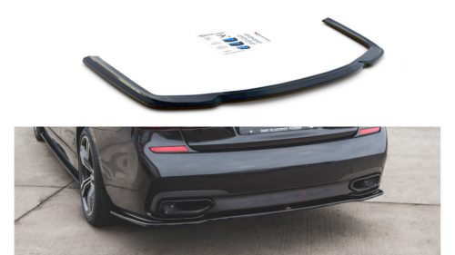 Splitter BMW 7 G11 M-Pack Rear Central Gloss Black
