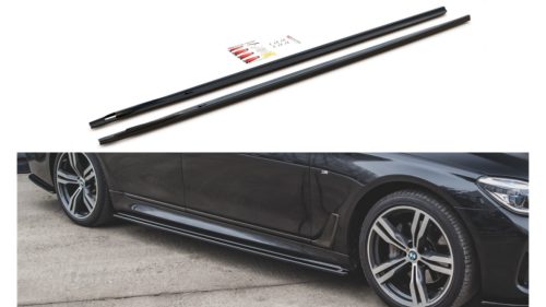 Diffuser BMW 7 G11 M-Pack Side Skirts Gloss Black