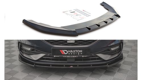 Splitter Seat Leon FR IV Front v.1 Gloss Black