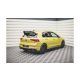 Splitter Volkswagen Golf 8 GTI Clubsport Rear Side v.1 + Flaps Gloss Black